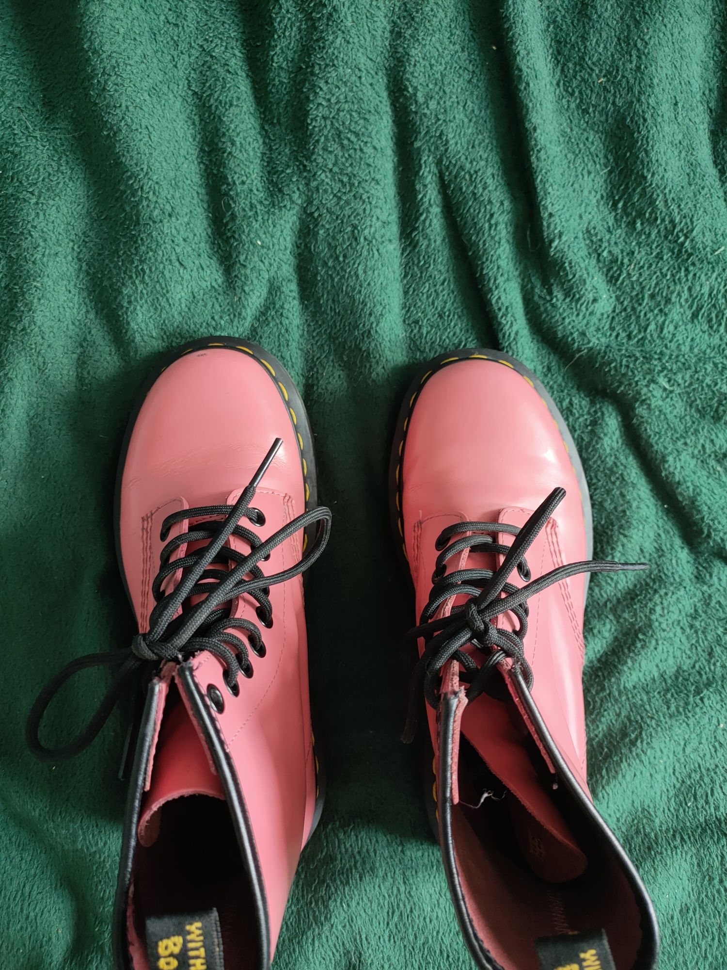 buty Dr. Martens glany różowe rozmiar 37