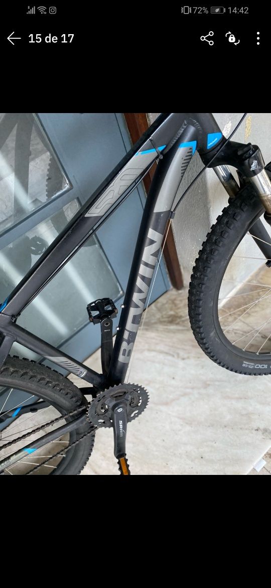 Bike B-twin btt personalizada