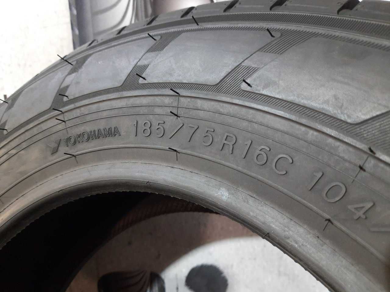 Шини сток 185/75 R16C YOKOHAMA BluEarth-VAN RY55 б/в літо склад