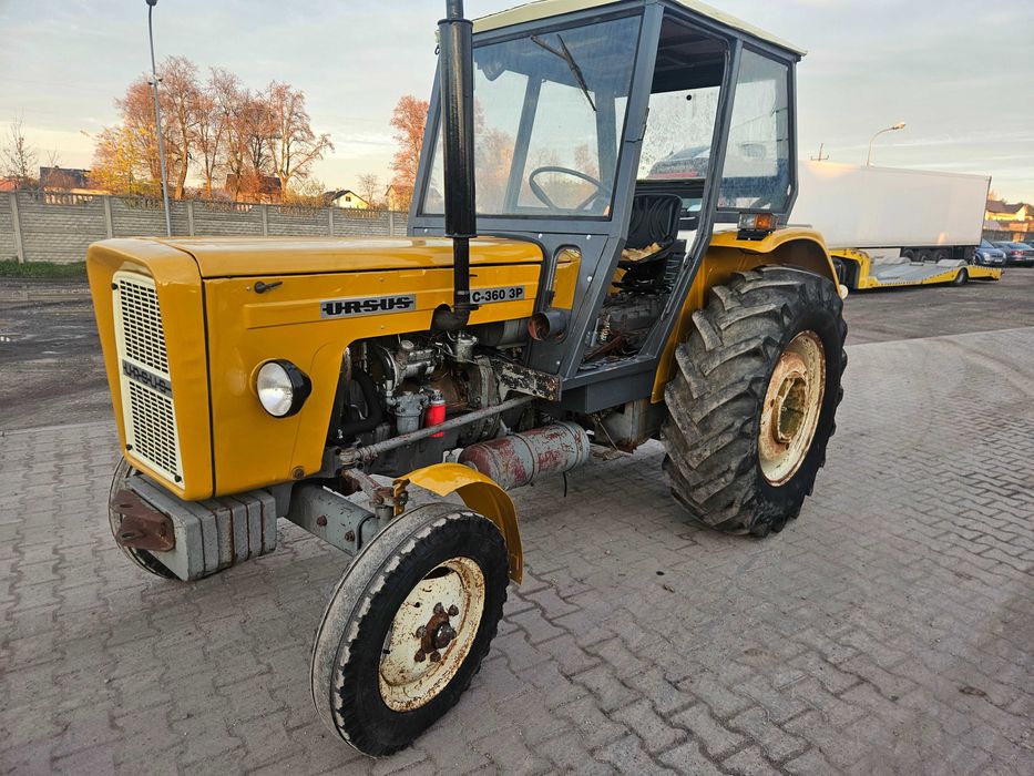 Ciągnik C360 3P, stan bardzo dobry, Kompletny - Oryginał, I właściciel
