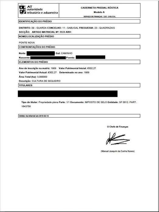 Terreno Rústico 3hectares Serra da Malcata - Sabugal