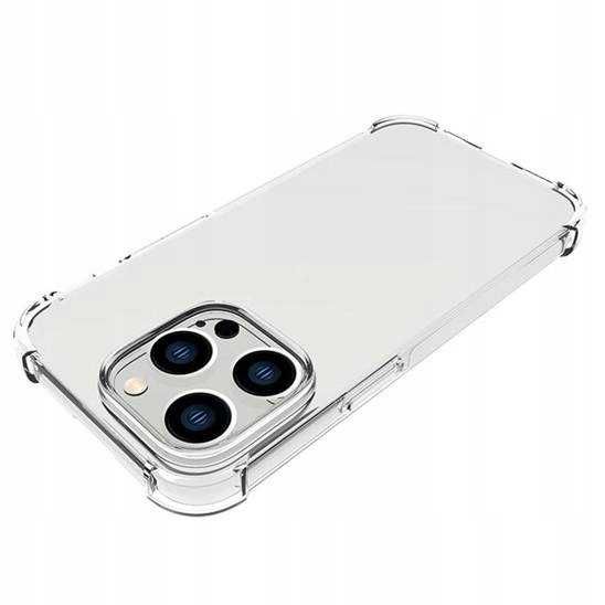 Etui Antishock Case do iPhone 14 Pro + Szkło transparentne pokrowiec