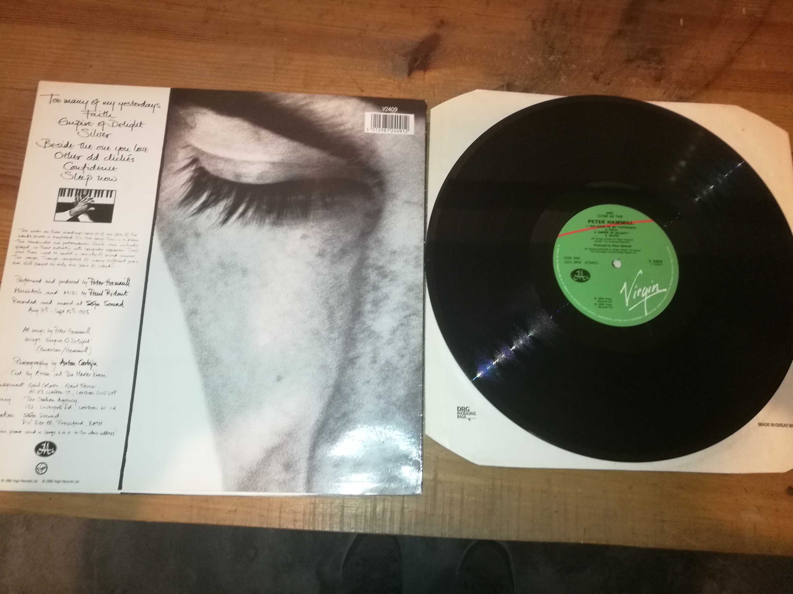 PETER HAMMIL - And Close As This LP