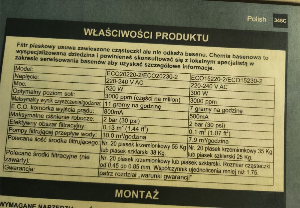 Basen kanadyjski 366 cm  komplet z pompą generator chloru