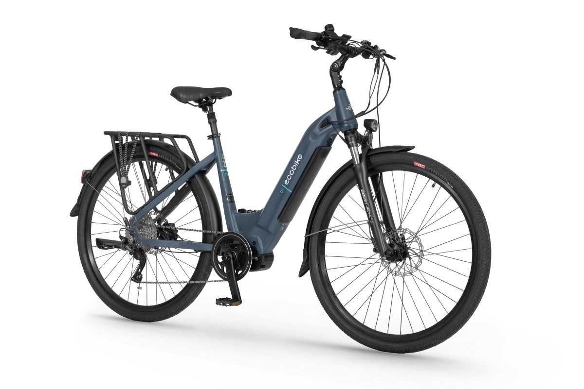 Rower elektryczny Ecobike D1 Trekking zasięg 130km,  BAFANG 80Nm