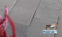 Kostka brukowa NAPOLI szara, grafit gr.6cm powierzchnia-gładka HIT!