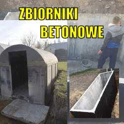 Zbiorniki betonowe Betonowe-Szamba 11m3 Piwniczki,Kanały samochodowe