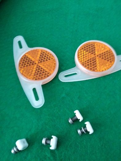 rower odblaski PRL ROMET ZZR Nowe z lat 80 tych