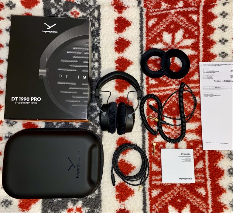Beyerdynamic DT 1990 Pro 250Ω MK1 gwarancja faktura pudełko 2 kable