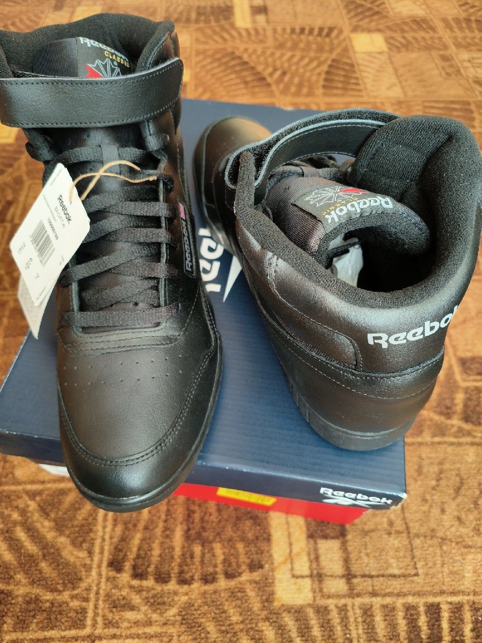 Buty Męskie Reebok EX-O-FIT Hi Classic Wysokie Skóra 47 31cm Nowe !