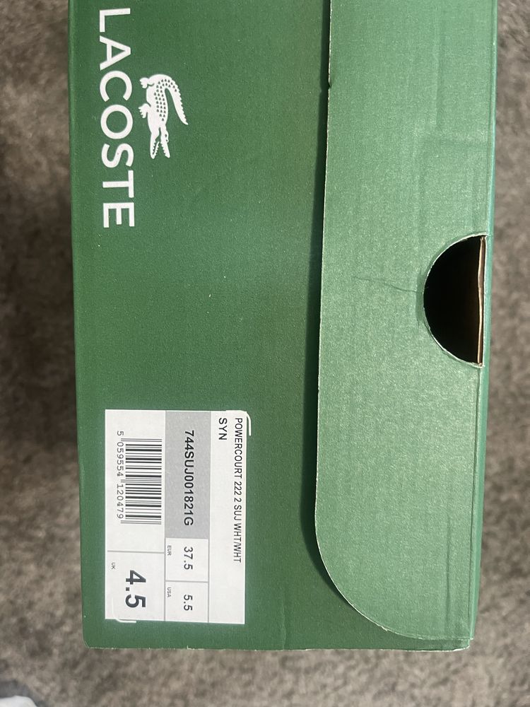 Buty Lacoste 37,5