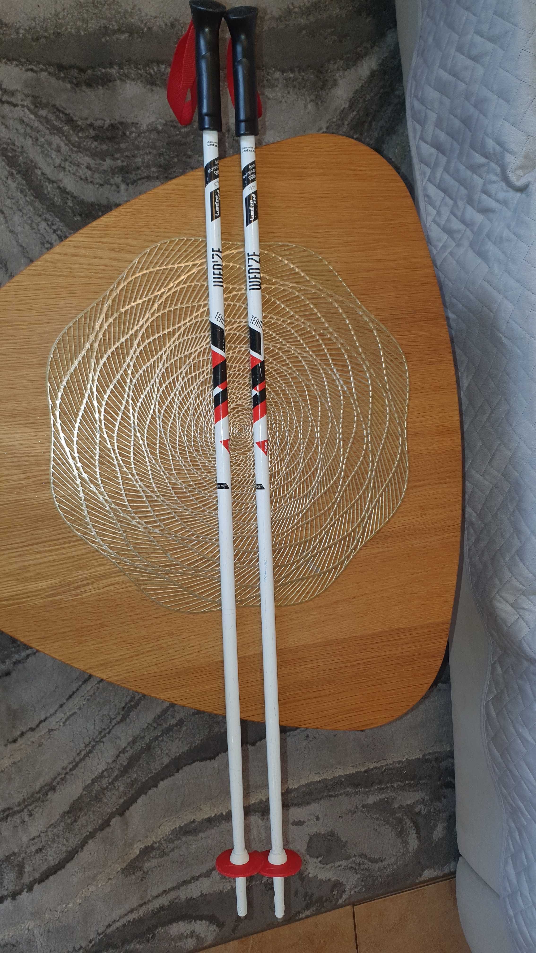 Sprzedam kijki narciarskie 90 cm Wedze - 6 dni jazdy
