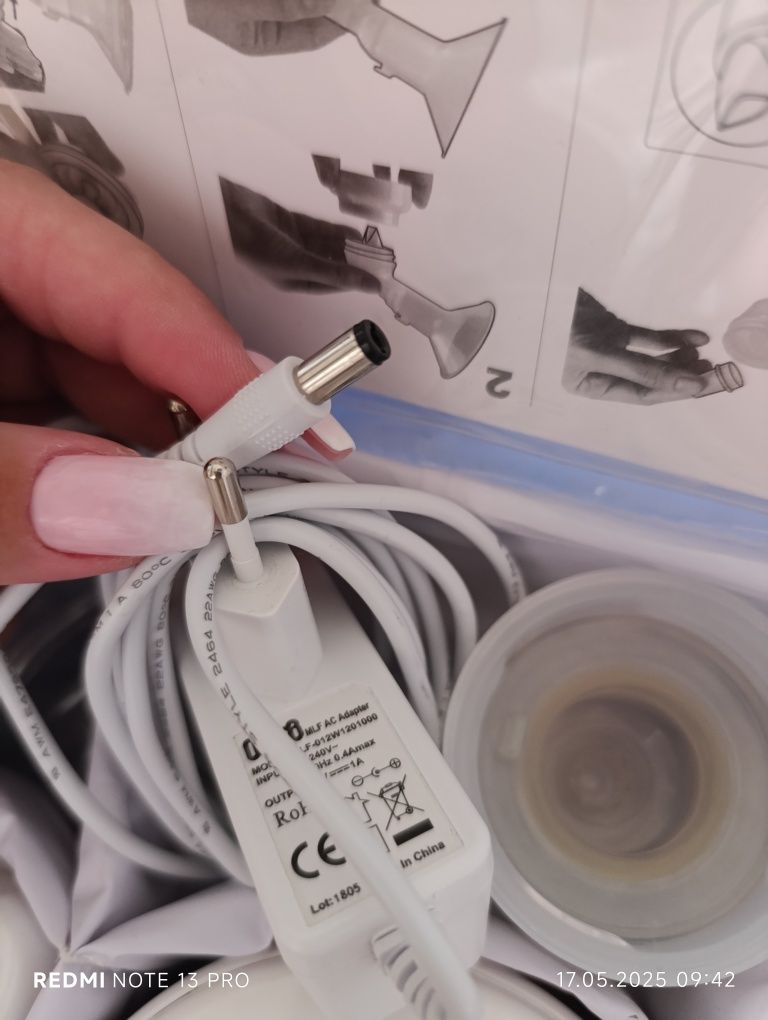 Dwufazowy laktator elektryczny/ręczny 2 w 1 LOVI