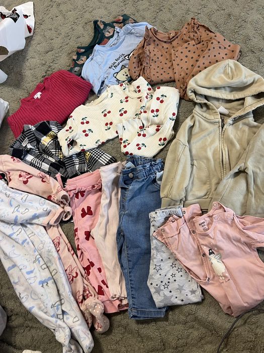 Пакет набір речей на дівчинку 80 р hm next primark waikiki sinsey