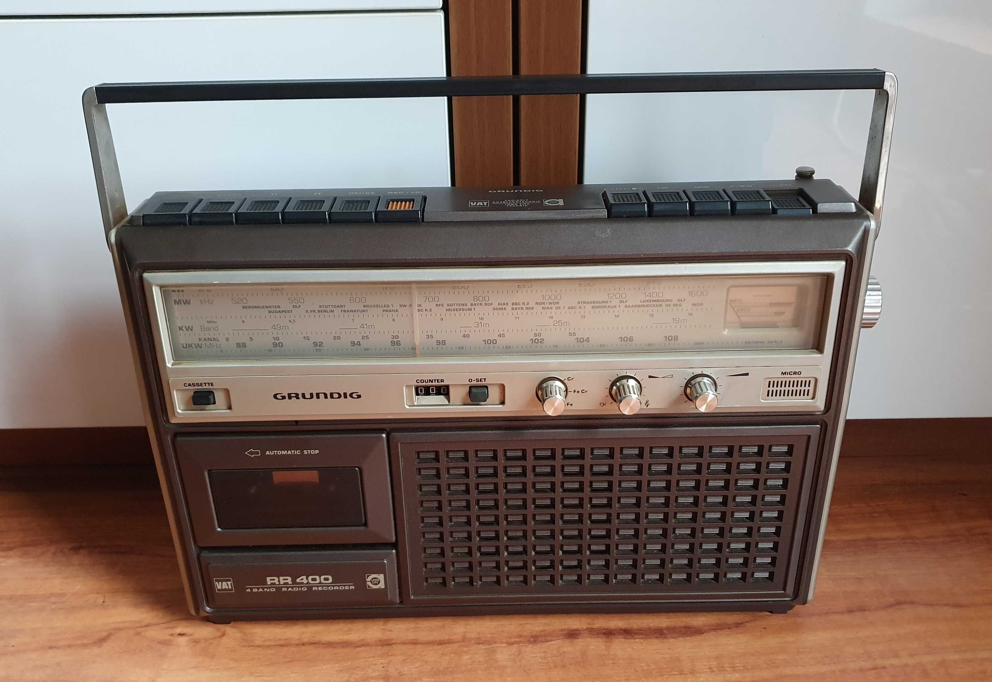 Stare radio 1979 rok Grundig RR400