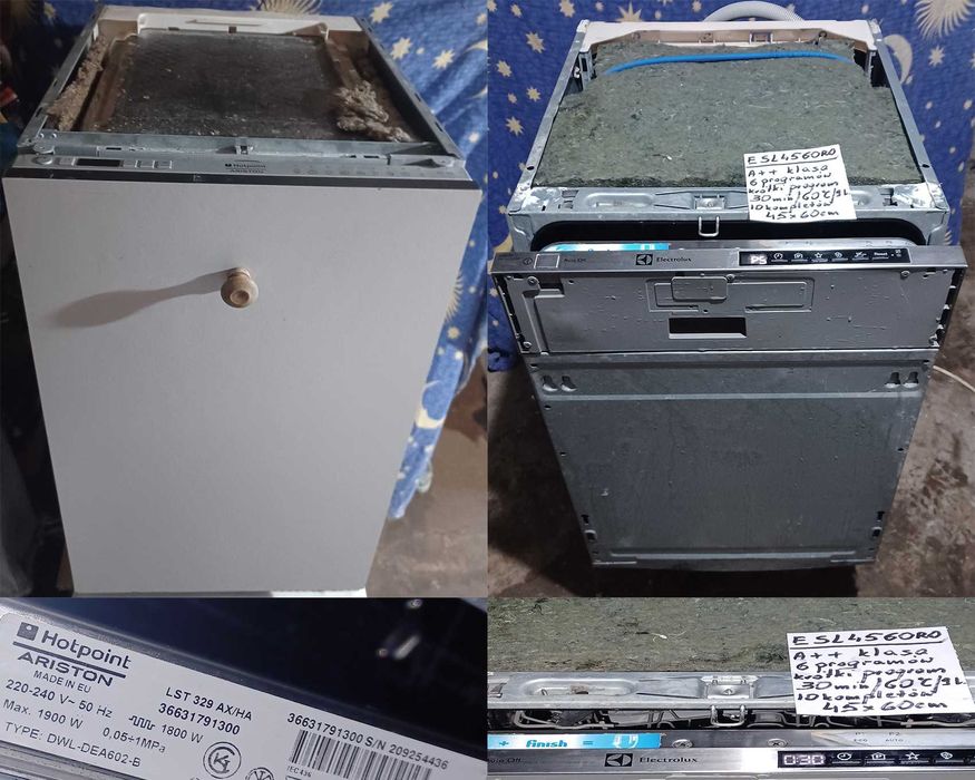 Zmywarka Hotpoint-Ariston Electrolux  45 cm sprawna