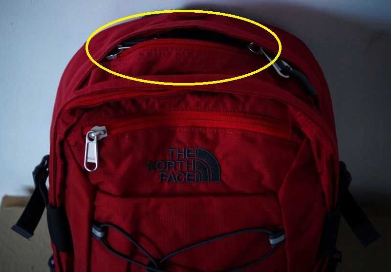 The North Face Borealis Classic Plecak na laptopa 15” miejski czerwony