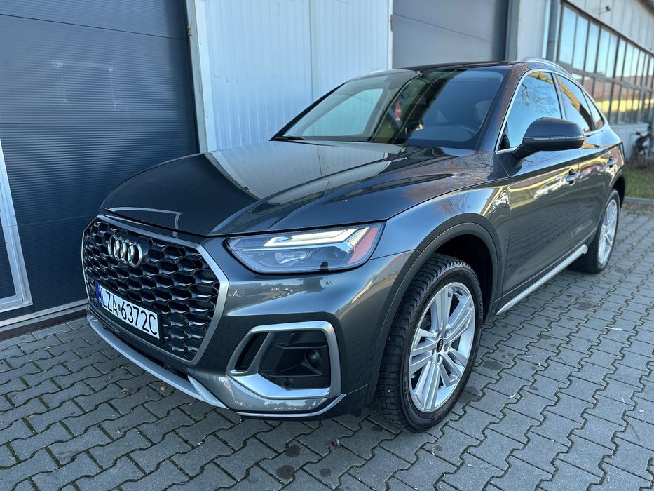 Audi Q5 Sportback 45TFSI 265 Km Quattro S-Line FAKTURA VAT 23% BEZWYPADKOWY