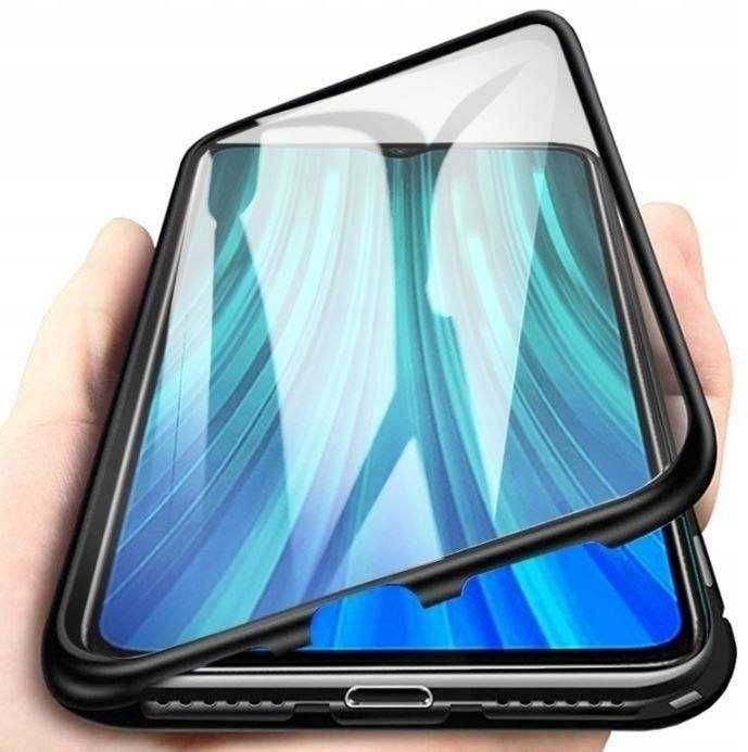 Etui Magnetic GLASS 360° - Aluminium do Huawei P20 Lite