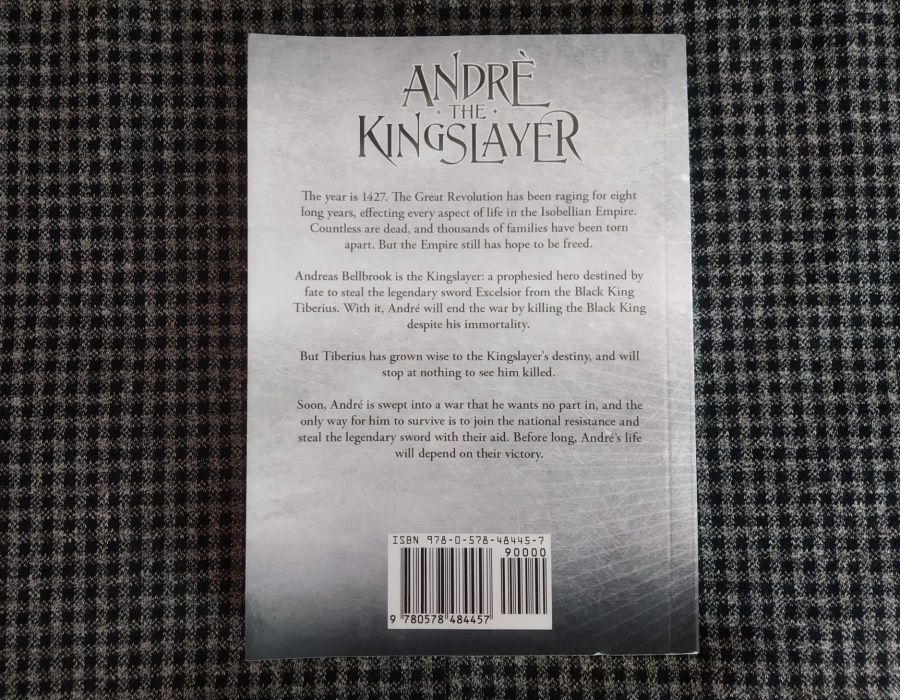 André, the Kingslayer (NOVO E AUTOGRAFADO) - Portes grátis