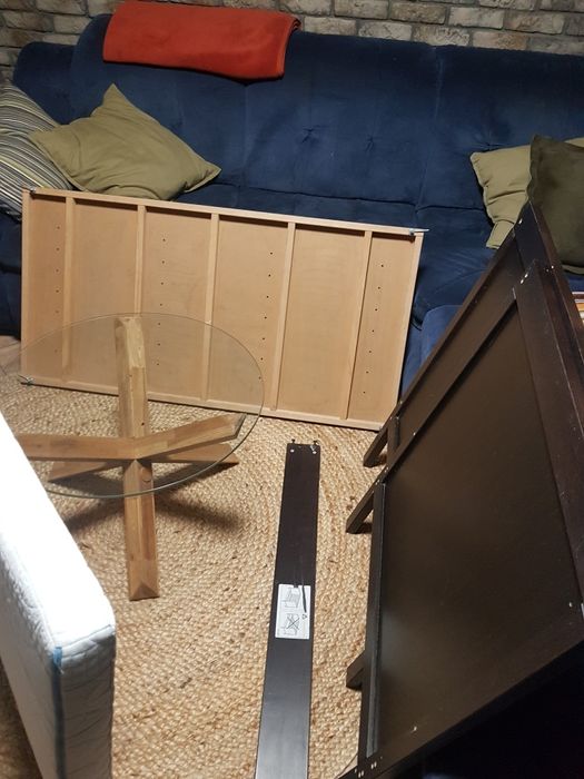 Lozeczko IKEA hemnes czarnobrazowe