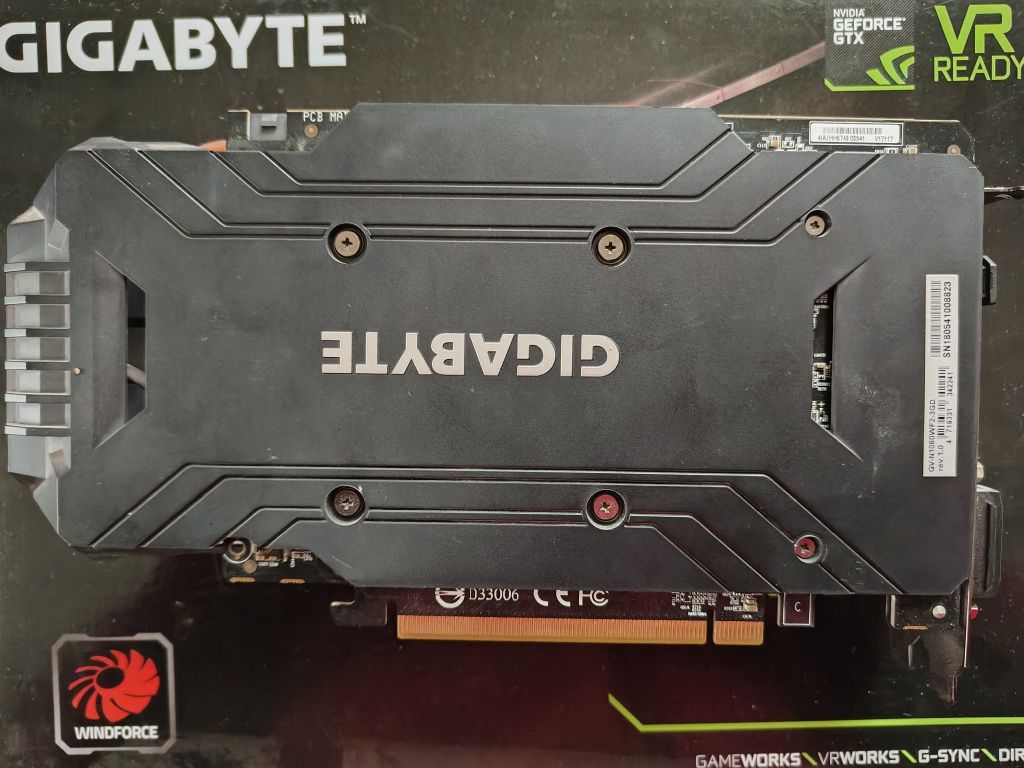 Nvidia GTX 1060 3Gb Gigabyte