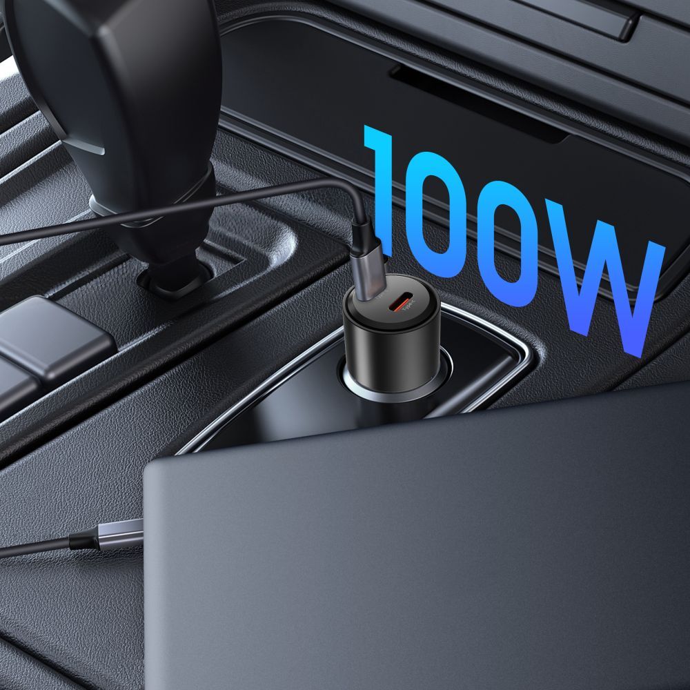 Tech-Protect Cc03 2-Port Car Charger Pd 100W Black