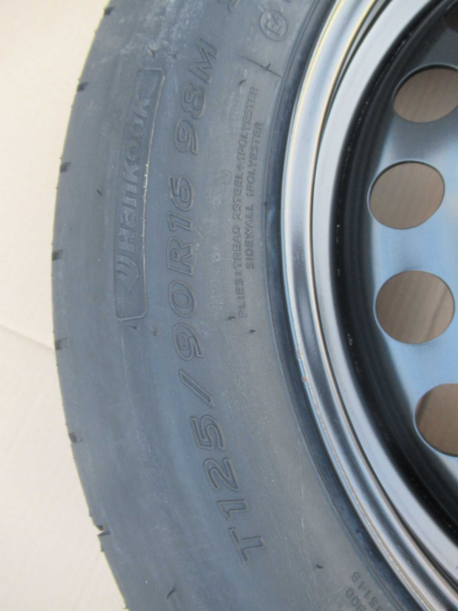 Koło dojazdowe 125/90/16 zapas Ford Focus C-Max MK3 MK4 Mondeo MK5