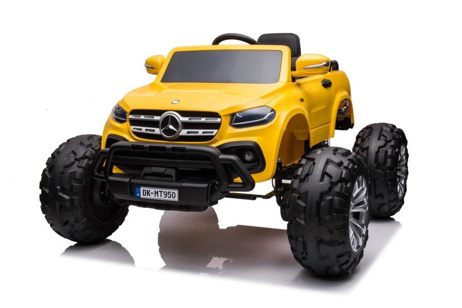 Auto Na Akumulator Mercedes DK-MT950 4x4 Złoto-Żółty Lakierowany