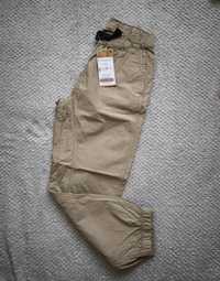 Nowe letnie spodnie tkaninowe coccodrillo r. 140