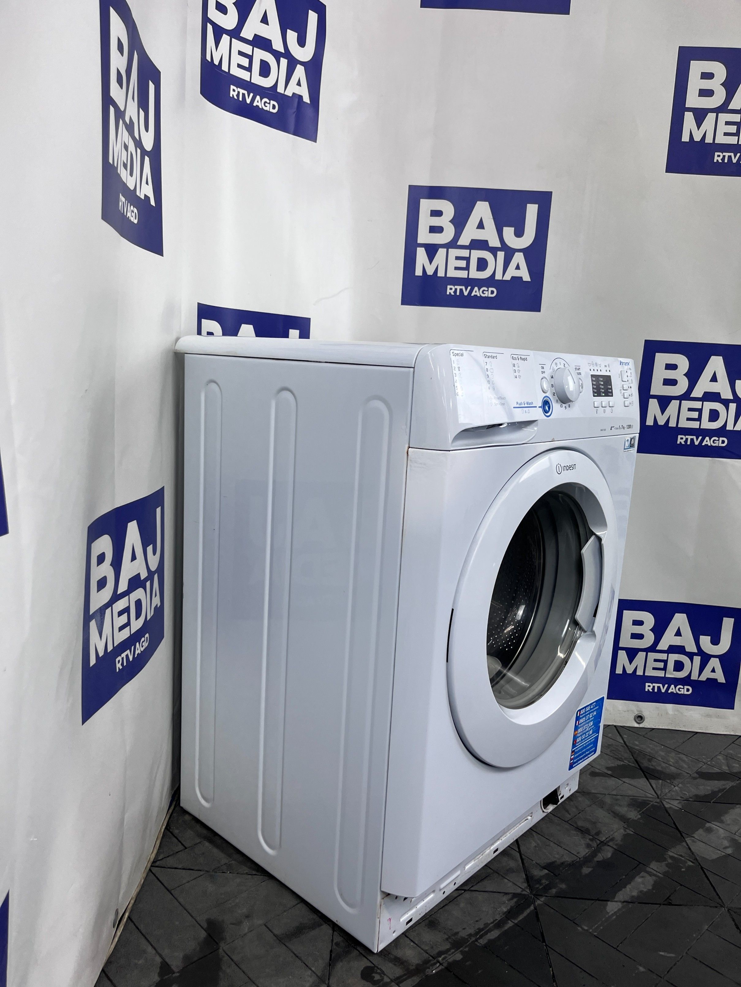 Pralka Indesit Energooszczedna 7 Kg/1200 Ob /A+++ /Dostawa/Gwarancja