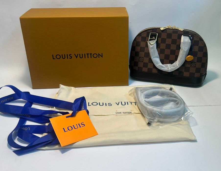 Louis Vuitton Torebka damska torba, skóra od reki 95-43