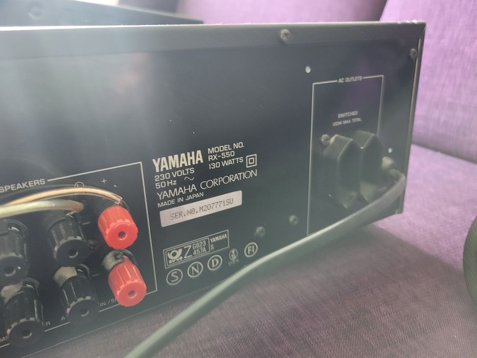 Wzmacniacz Yamaha rx-550 made in japan
