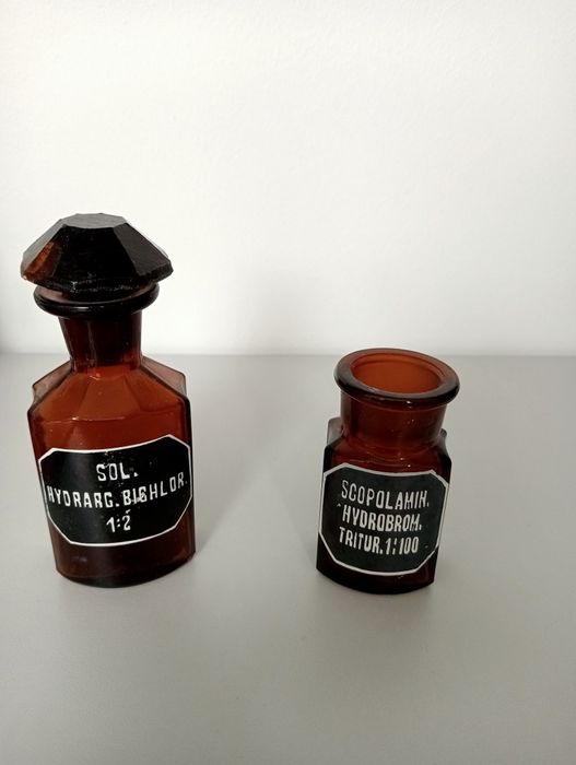 Sztanglasy zestaw 2 butelek aptecznych 50ml