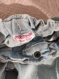 Spodnie jeans Pepco 98