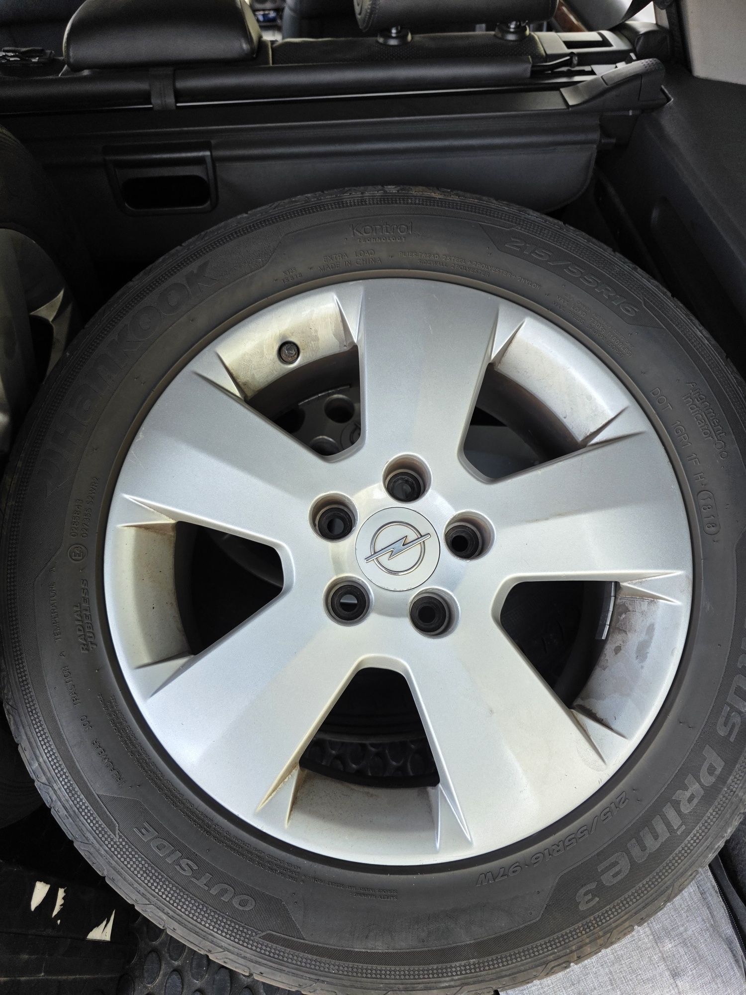 4 Jantes com pneus 5x110 OPEL