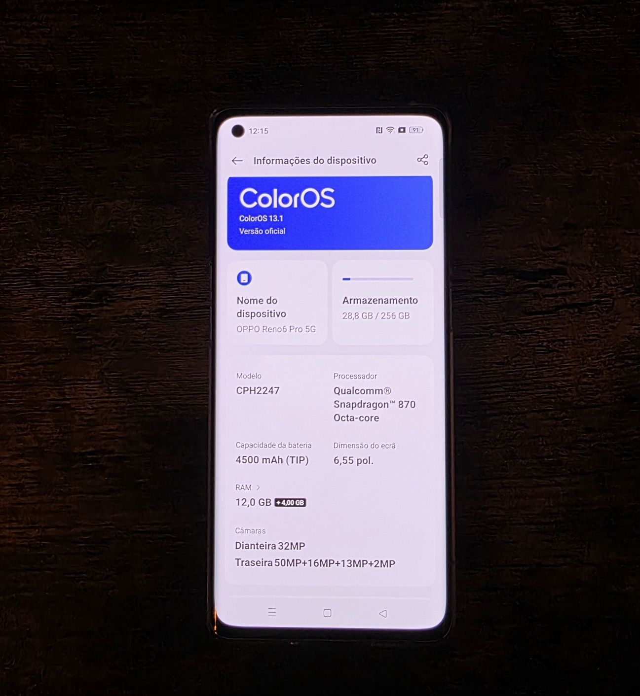 Vendo Oppo reno 6 pro