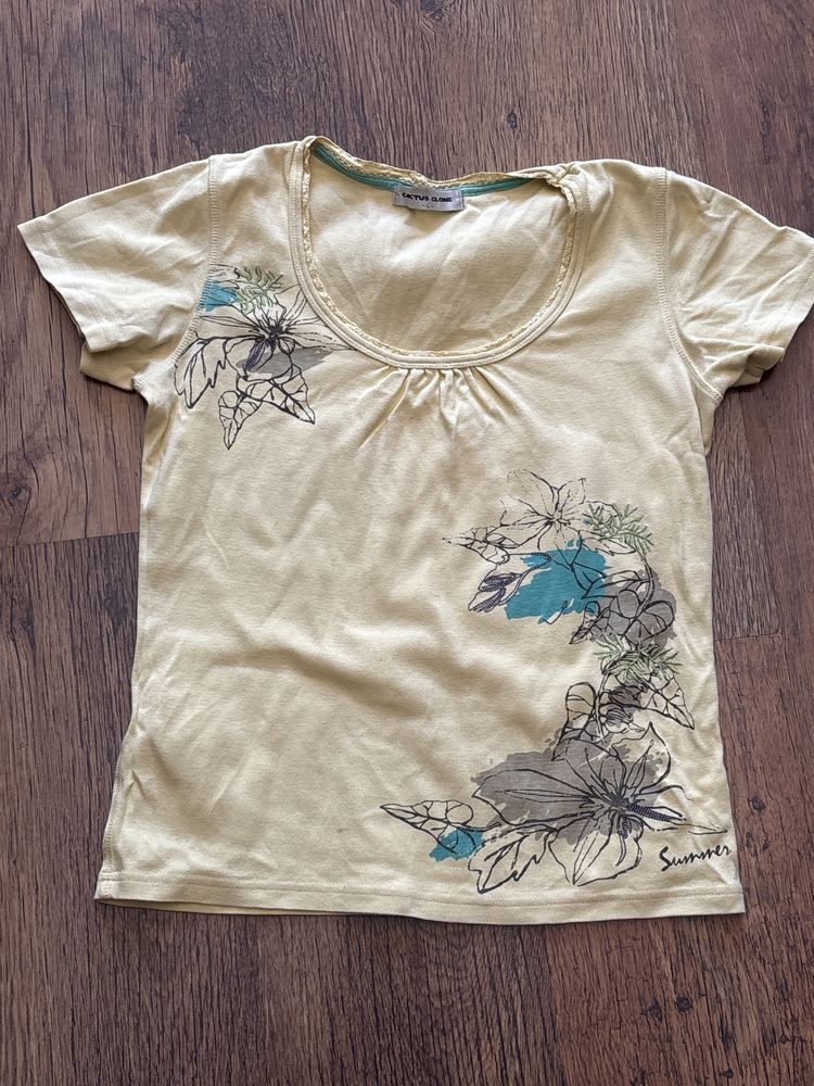 Cactus Clone Żółty Tshirt M