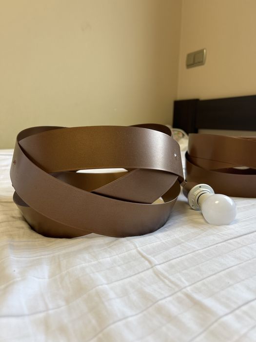 Zestaw komplet lampa kinkiet żyrandol