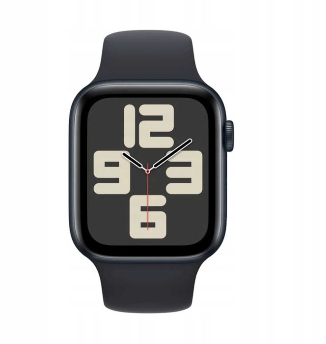 Apple Watch SE 2 gen. GPS 44mm czarny z paskiem M/L