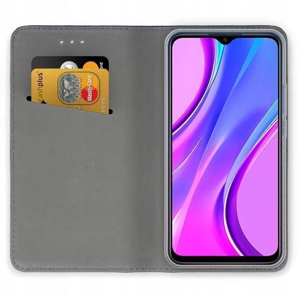 Etui Z Klapką Magnetic Do Xiaomi Redmi 9 Czarne