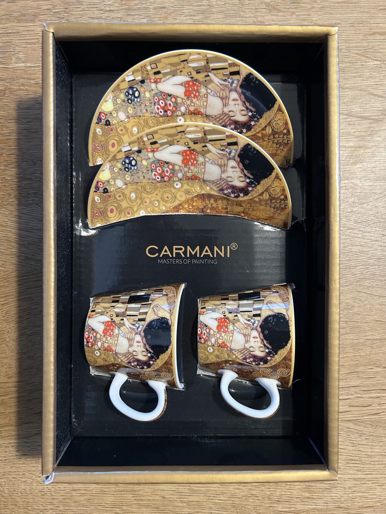 Zestaw porcelany Carmani G.Klimt