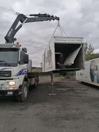 Transport HDS usługi transportowe dźwigowe BUS XXL przewóz towarów