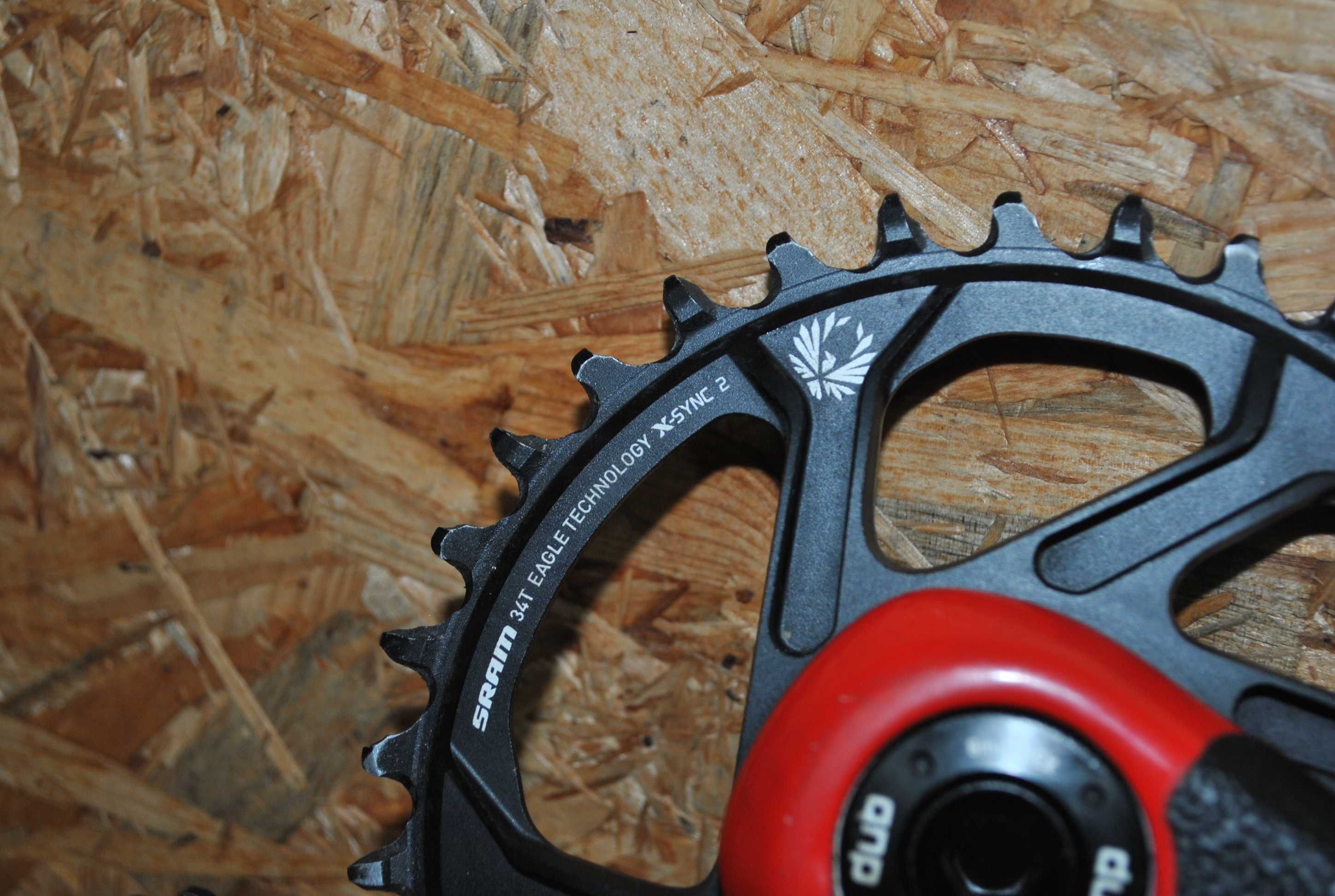 Korba Mechanizm korbowy SRAM X01 DH DUB X-Sync 165mm RED