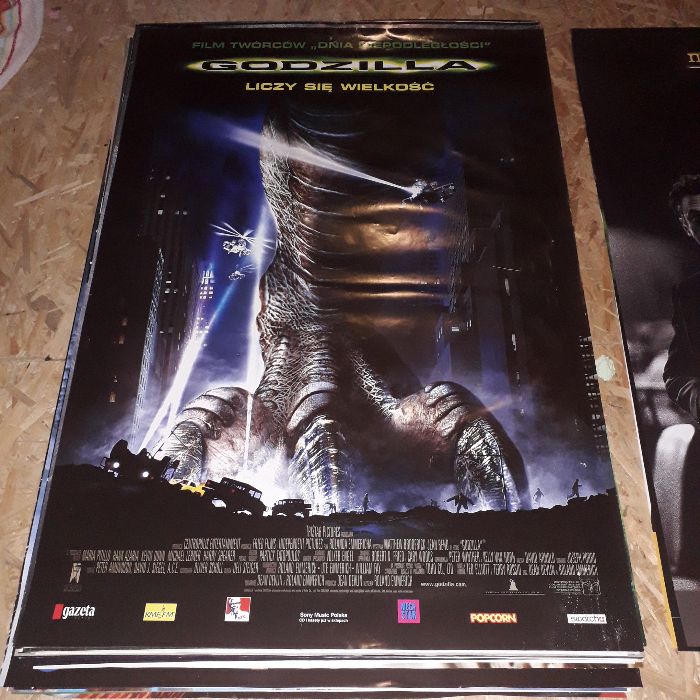 Plakat Filmowy Godzilla kinowy plakat, UNIKAT