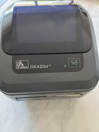 Impressora Zebra GK420d - Como Nova + 1 Rolo Incluindo