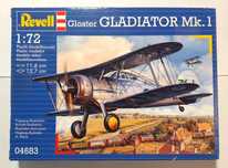 Сборная модель  Gloster Gladiator MkI 1/72 Revell