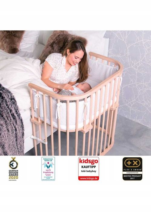 BABYBAY Łóżeczko Dostawne BoxSpring