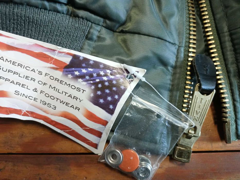 Kurtka Fleyers Rotcho Intermediate MA-1 USAF r.M Olive kl.128cm