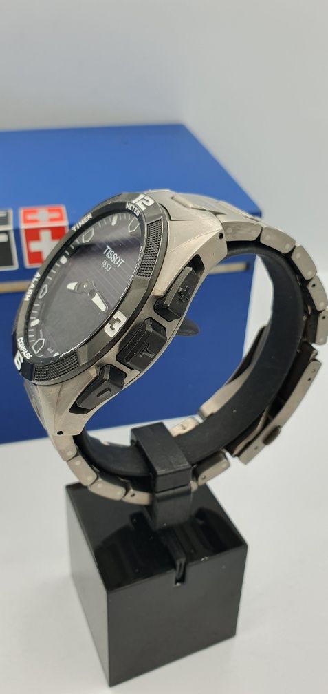 Tissot T-Touch Expert Solar Titanium Szafir- baro, altimeter, compass